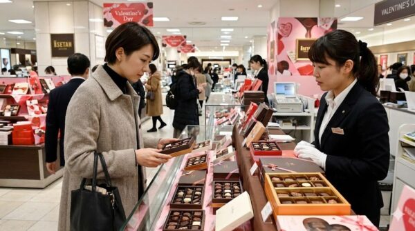 新宿 バレンタイン チョコ 渡し方